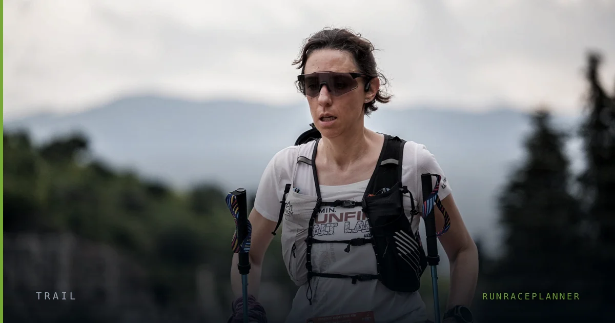 Poles on the trail: they take load off your legs, but they don't make the work easier